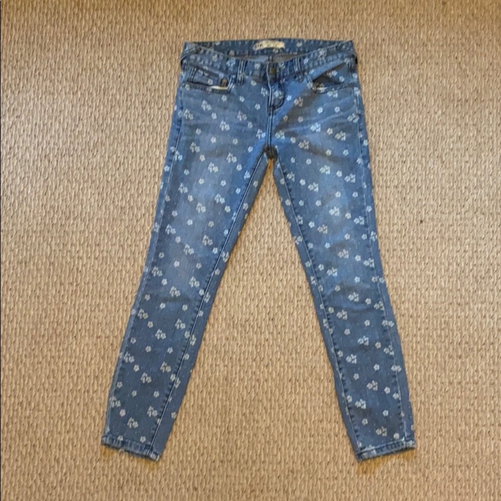 Free People Ditsy floral jean
